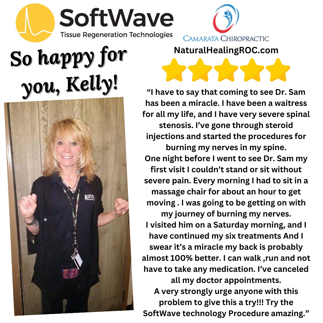 Kelly's SoftWave Success Story: A Journey from Severe Back Pain and Spinal Stenosis to Breakthrough Healing