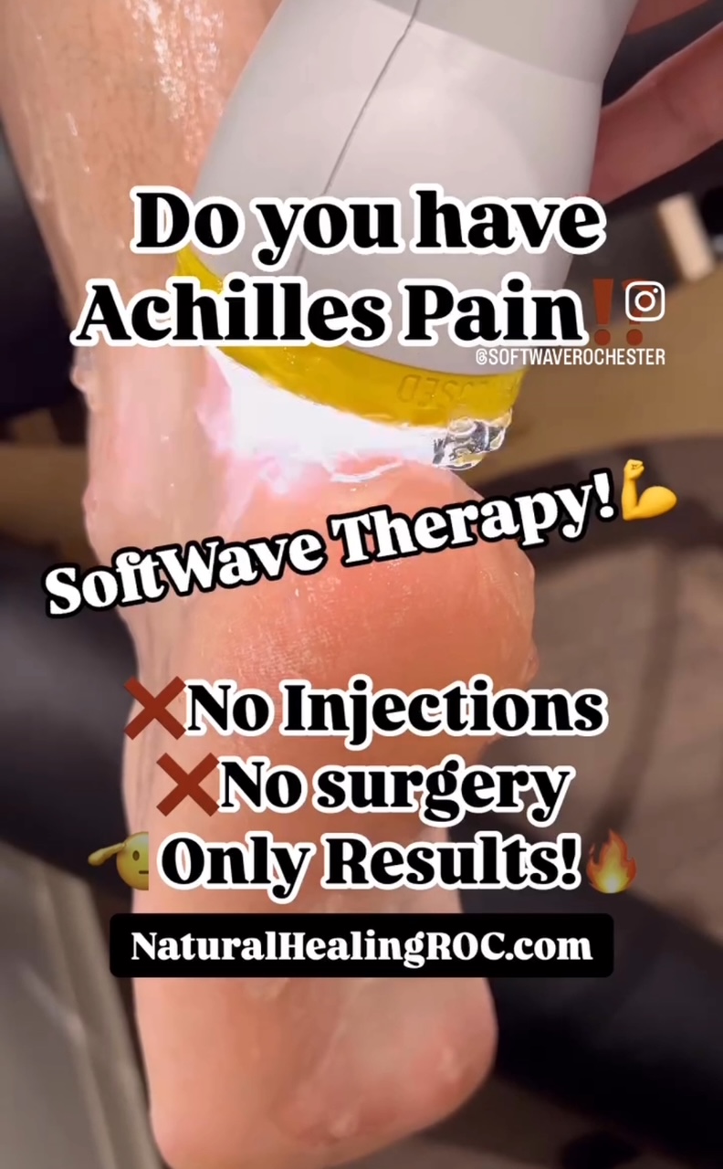 Achilles Tendon Pain and SoftWave Therapy in Rochester, NY: Accelerated Healing & Pain Relief with Camarata Chiropractic!