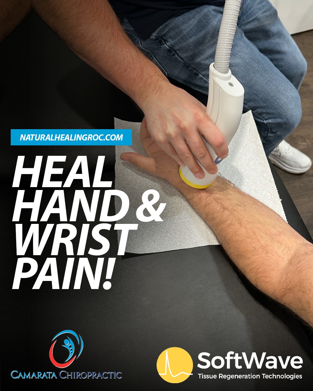 Healing Hand and Wrist Pain with SoftWave Tissue Regeneration Technology at Camarata Chiropractic